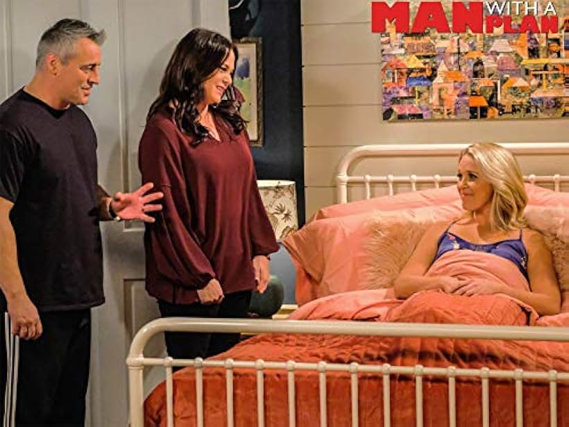 Matt LeBlanc, Liza Snyder, and Jessica St. Clair in Man with a Plan (2016)