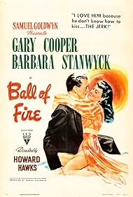 Gary Cooper and Barbara Stanwyck in Ball of Fire (1941)