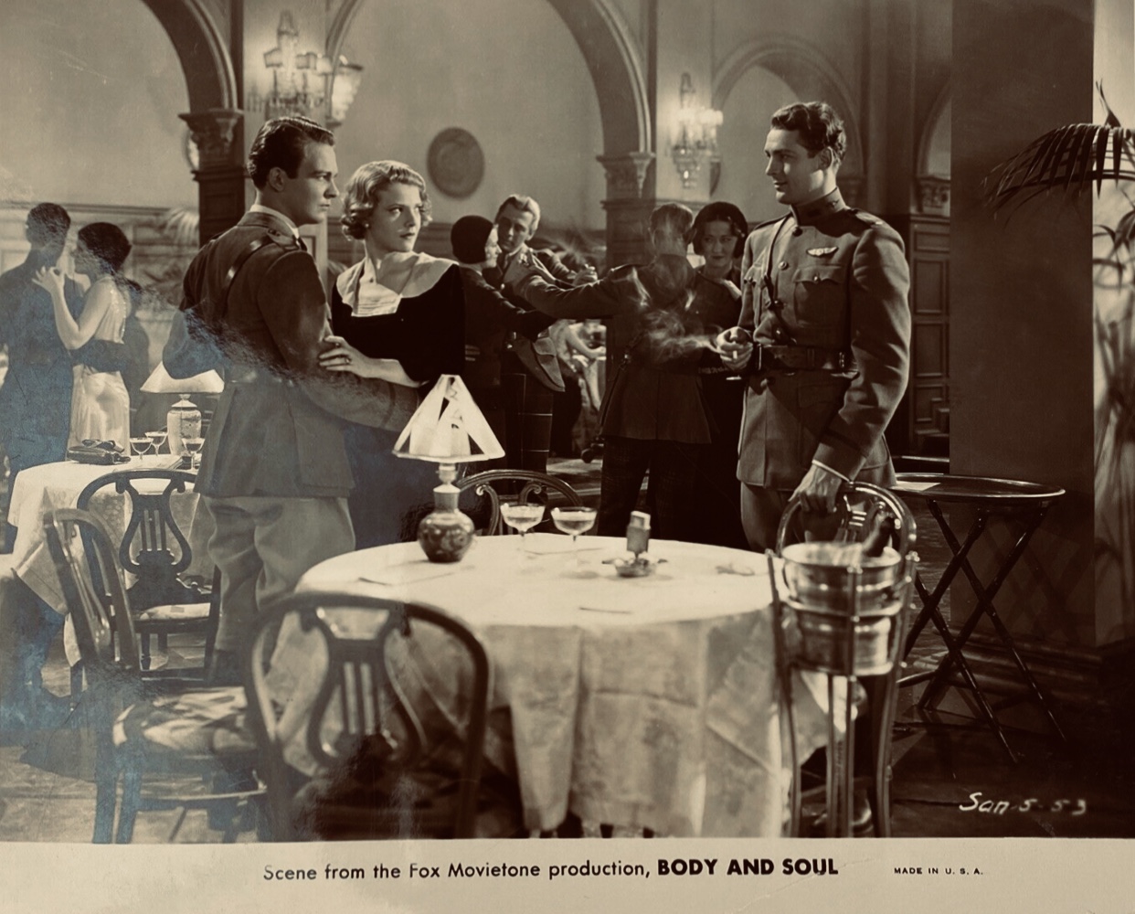 Don Dillaway, Charles Farrell, and Elissa Landi in Body and Soul (1931)