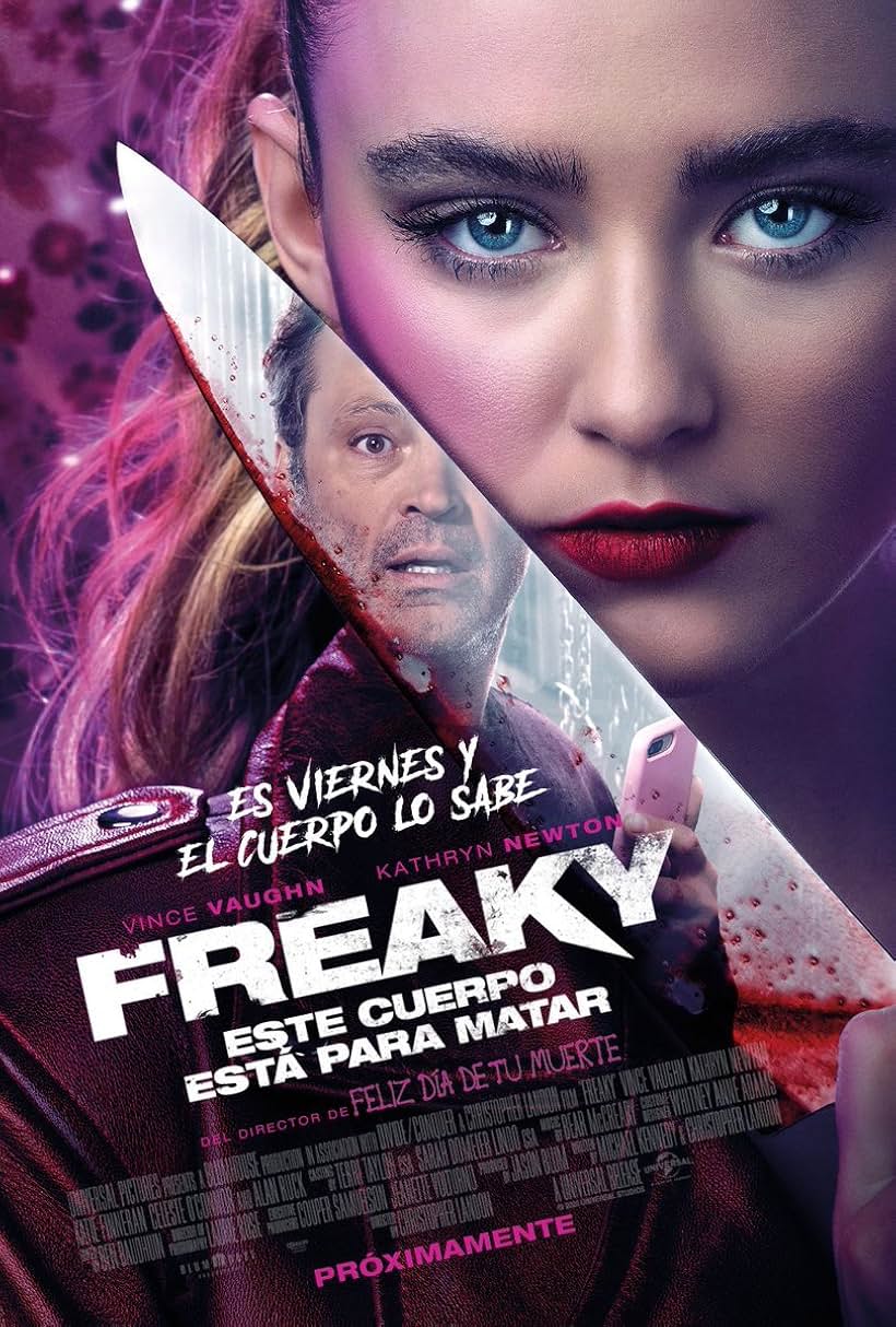 Vince Vaughn and Kathryn Newton in Freaky (2020)