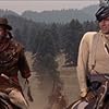 Charlton Heston and James Coburn in Major Dundee (1965)