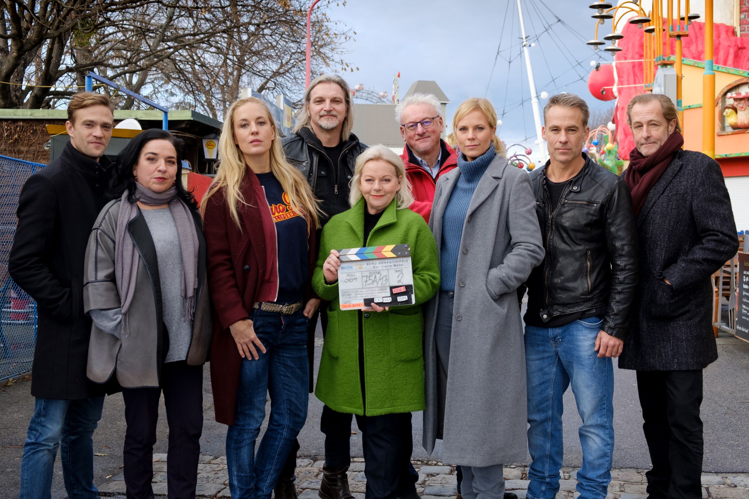 Marco Girnth, Maria Happel, Stefan Jürgens, Brigitte Kren, Melanie Marschke, Erhard Riedlsperger, Michael Steinocher, Lilian Klebow, and Helmut Bohatsch in Der vierte Mann (2019)