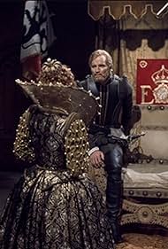 Charlton Heston and Judith Anderson in Elizabeth the Queen (1968)