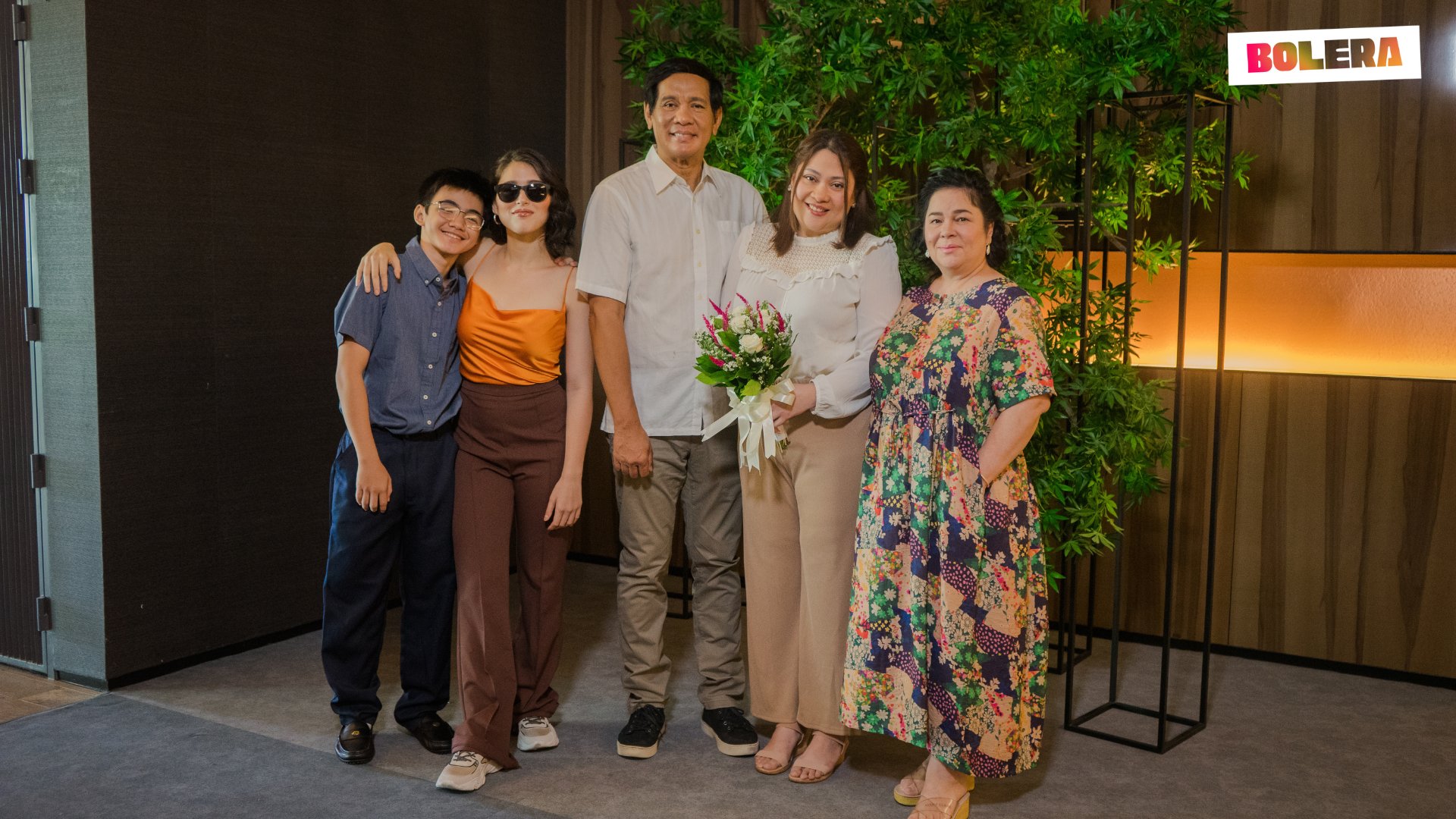 Jaclyn Jose, Via Veloso, Joey Marquez, Kylie Padilla, and David Remo in Bolera (2022)