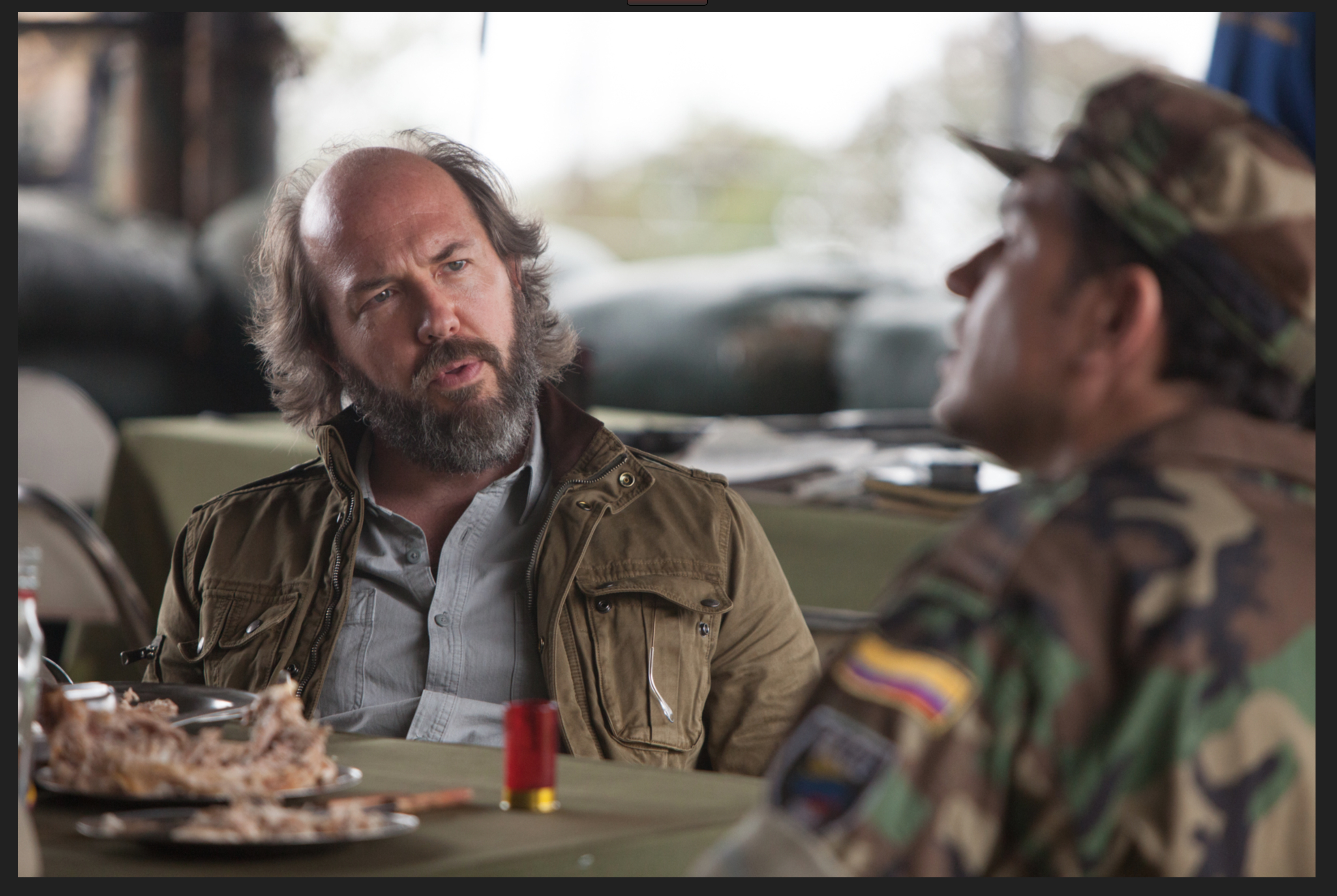 Gustavo Angarita Jr. and Eric Lange in Narcos (2015)