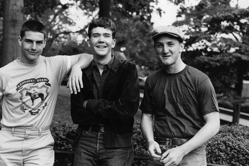 Tom Cruise, Timothy Hutton, and Sean Penn in Taps (1981)