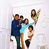 Constance Marie, George Lopez, Belita Moreno, Valente Rodriguez, Masiela Lusha, and Luis Armand Garcia in George Lopez (2002)