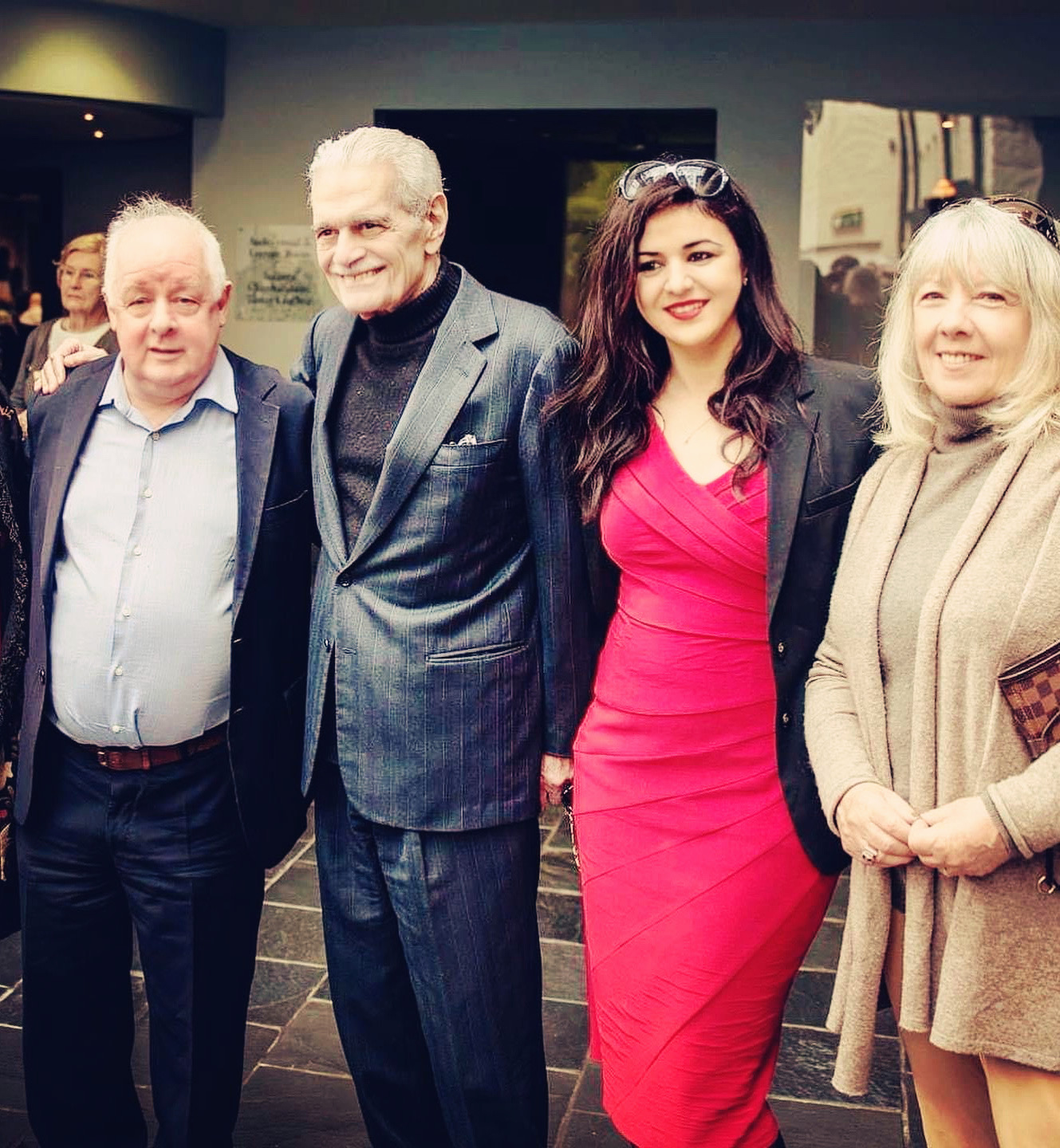 Omar Sharif, Jim Sheridan, and Zahara Moufid in The Secret Scripture (2016)