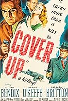 William Bendix, Barbara Britton, and Dennis O'Keefe in Cover Up (1949)