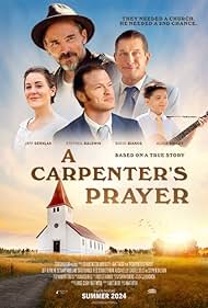 Stephen Baldwin, David Bianco, Alicia Kelley, and Jeff Dernlan in A Carpenter's Prayer (2024)