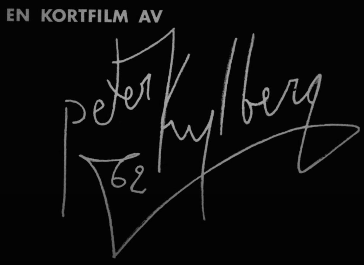 En kortfilm av Peter Kylberg (1963)