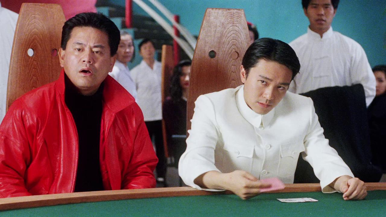 Pak-Cheung Chan and Stephen Chow in Fight Back to School III (1993)