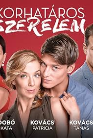 Ildikó Bánsági, Kata Dobó, Iván Kamarás, Patricia Kovács, Eszter Ónodi, Kovács Tamás, and Csenge Szilágyi in Korhatáros szerelem (2017)