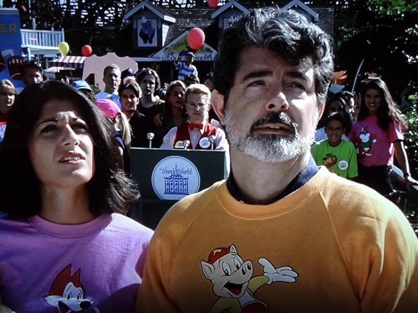 George Lucas and Christina Venuti in Beverly Hills Cop III (1994)