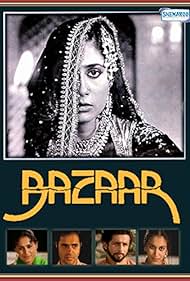 Supriya Pathak, Smita Patil, Naseeruddin Shah, and Farooq Shaikh in Bazaar (1982)