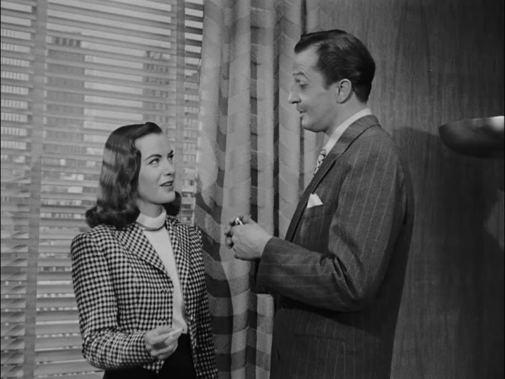 Vincent Price and Ella Raines in The Web (1947)