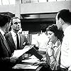 Balbina, Charles Korvin, André Maranne, and Edwin Richfield in Interpol Calling (1959)