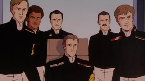 Michihiro Ikemizu, Issei Masamune, and Tetsuo Mizutori in Legend of the Galactic Heroes (1988)