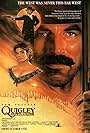 Alan Rickman, Laura San Giacomo, and Tom Selleck in Quigley Down Under (1990)