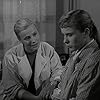 Bibi Andersson and Ann-Marie Gyllenspetz in Nära livet (1958)