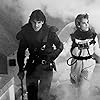 Michael Praed and Catherine Mary Stewart in Nightflyers (1987)