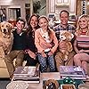 Diedrich Bader, Katy Mixon Greer, Daniel DiMaggio, Meg Donnelly, and Julia Butters in American Housewife (2016)