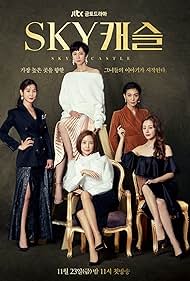 Yum Jung-ah, Lee Tae-ran, Kim Seo-hyeong, Yun Se-ah, and Oh Na-ra in SKY Castle (2018)