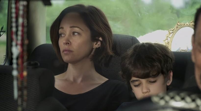 Autumn Reeser and Nicolas Madrazo in The Legend of La Llorona (2022)