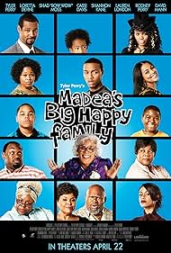 Cassi Davis, Natalie Desselle Reid, Loretta Devine, Shad Moss, Tamela J. Mann, Tyler Perry, Rodney Perry, Lauren London, Shannon Kane, David Mann, Isaiah Mustafa, Steven Wash Jr., Nicholas Milton, Teyana Taylor, and Benjamin 'LB' Aiken in Madea's Big Happy Family (2011)