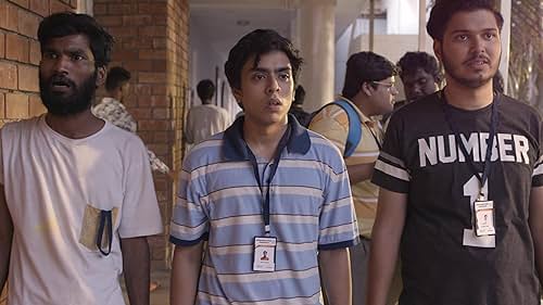 Shubham Gaur, Adarsh Gourav, and Nikhil Vijay in Hostel Daze (2019)