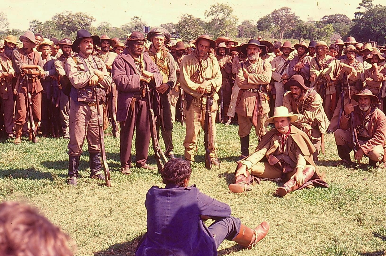 Eduardo Abbas, Rubens de Falco, José Dumont, Tarcísio Meira, Rogério Márcico, and Sebastião Vasconcelos in Grande Sertão: Veredas (1985)