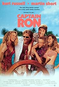 Kurt Russell, Martin Short, Mary Kay Place, Benjamin Salisbury, and Meadow Sisto in Captain Ron (1992)