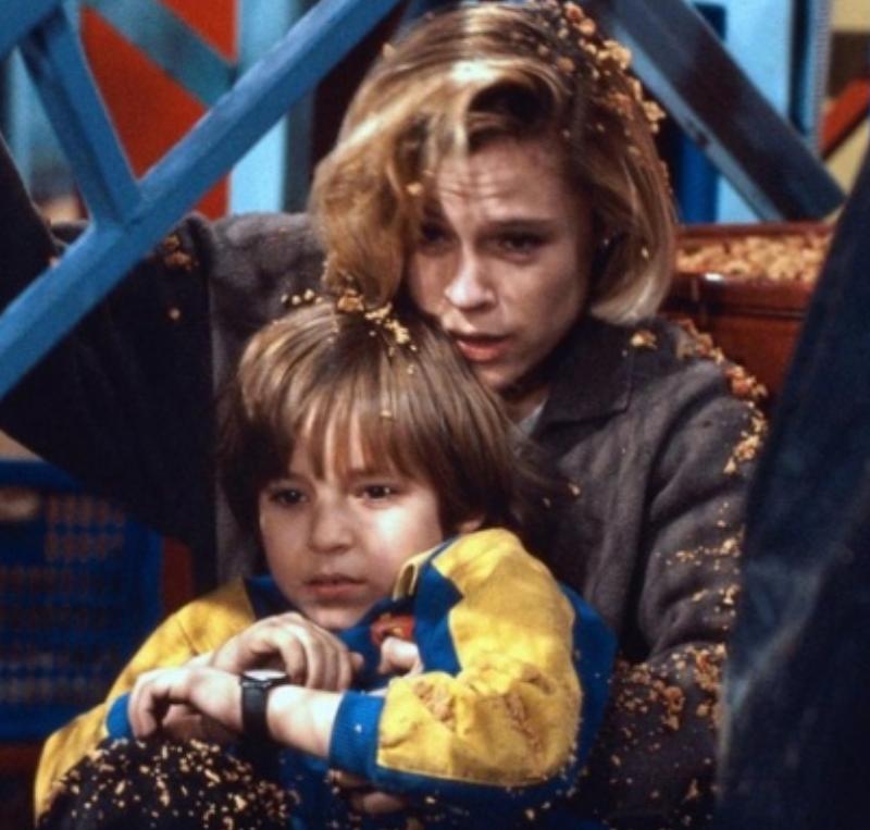 Christine Elise and Alex Vincent in Child's Play 2 (1990)