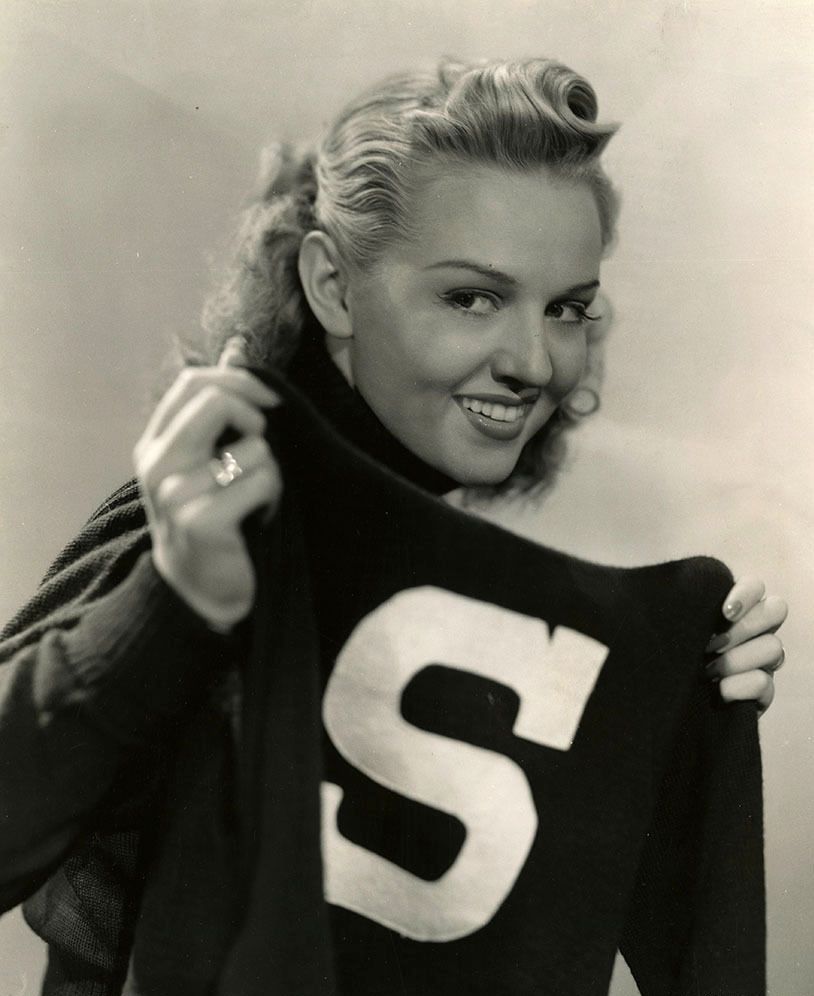 Betty Jane Rhodes in Sweater Girl (1942)