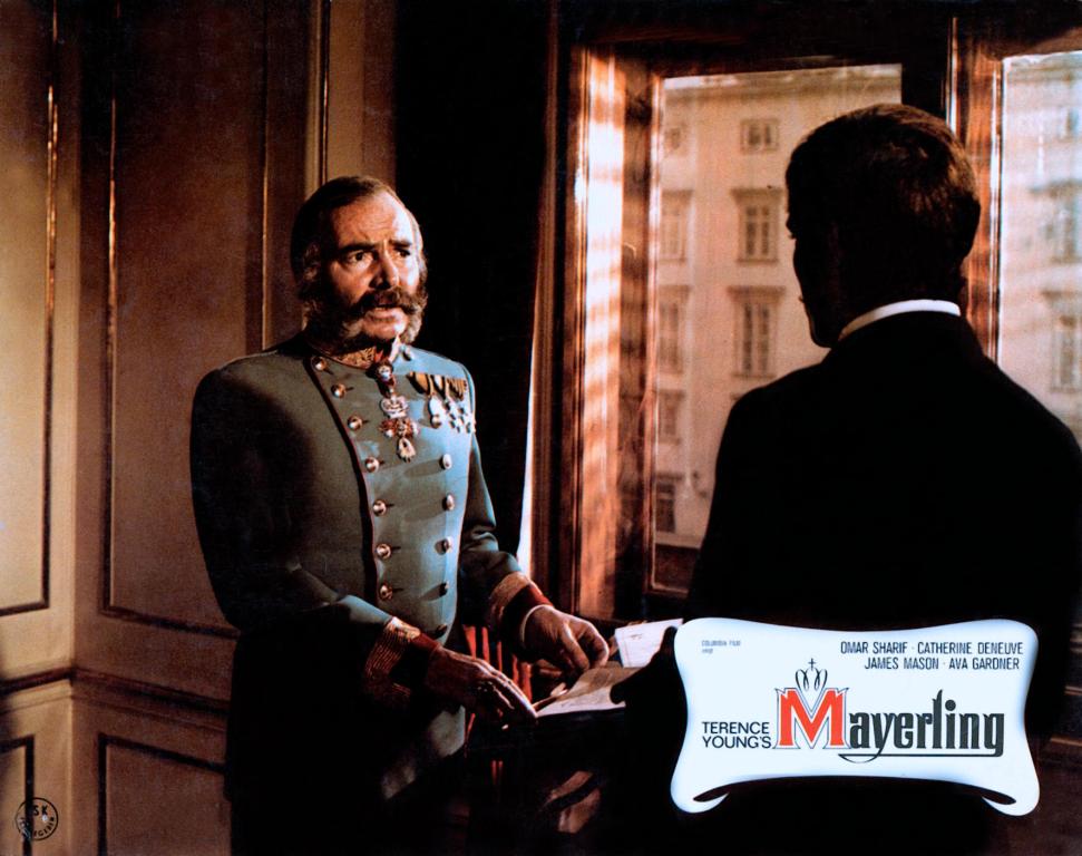 James Mason and Omar Sharif in Mayerling (1968)