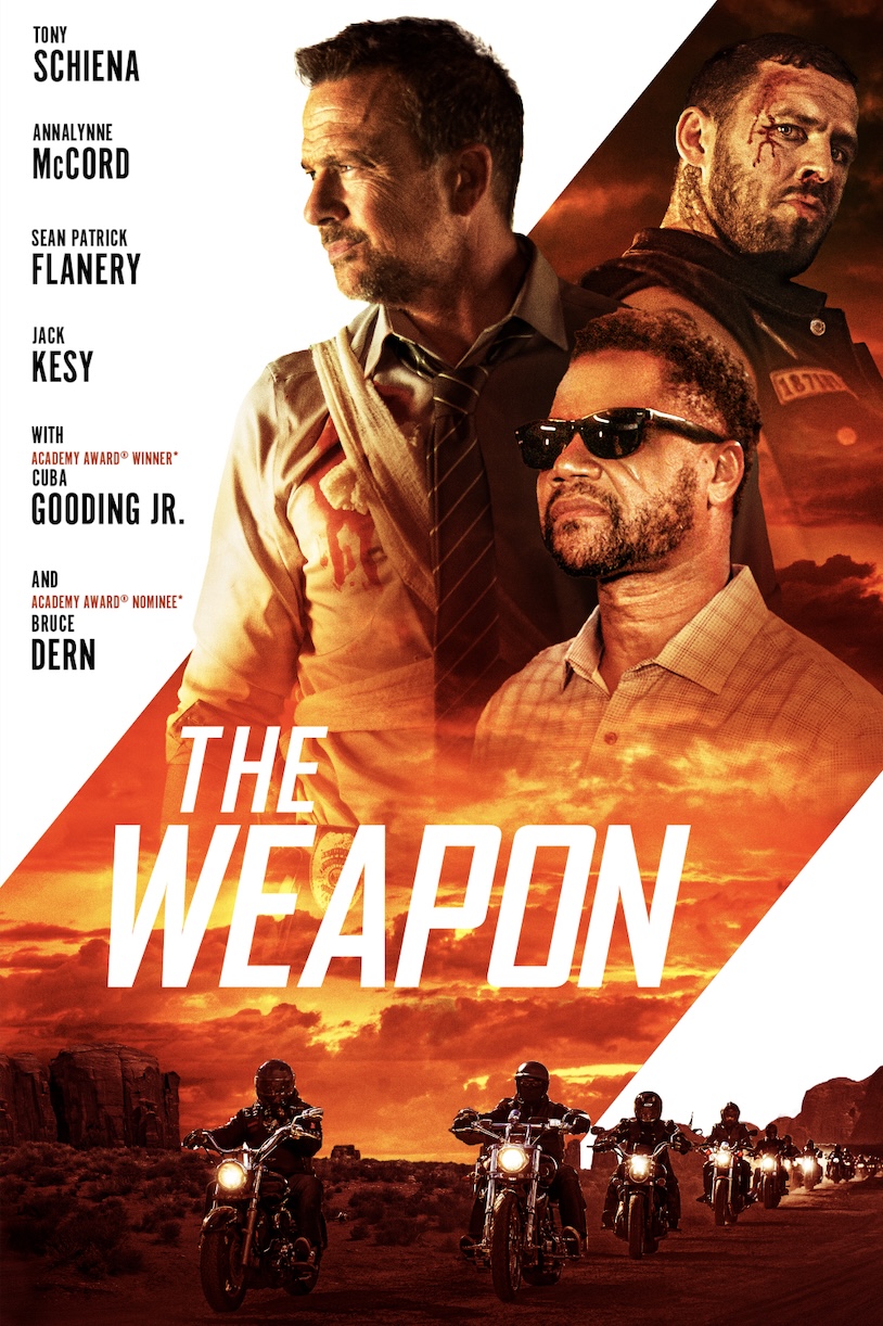 Cuba Gooding Jr., Bruce Dern, Sean Patrick Flanery, Tony Schiena, AnnaLynne McCord, and Jack Kesy in The Weapon (2023)