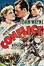 John Wayne, Tommy Bupp, and Jean Rogers in Conflict (1936)