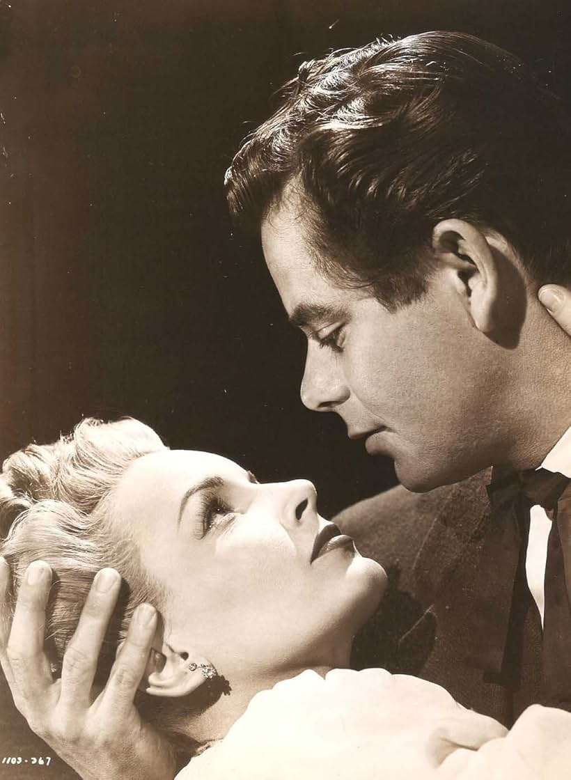 Glenn Ford and Janet Blair in Gallant Journey (1946)