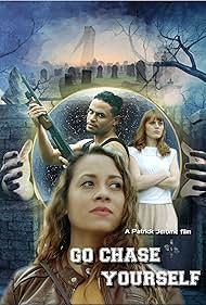 Jason Gervacio, Gretel Munday, and Amanda Rodriguez in Go Chase Yourself (2022)