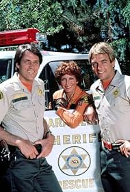 Joanna Cassidy, Mark Harmon, and John Bennett Perry in 240-Robert (1979)