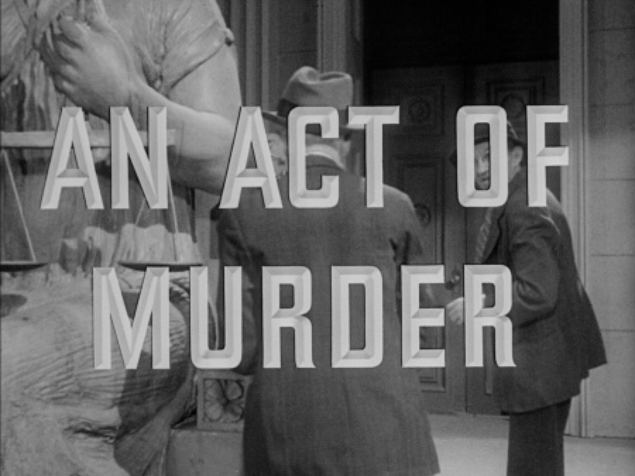 An Act of Murder (1948)