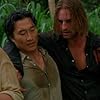 Daniel Dae Kim and Josh Holloway in Lost (2004)