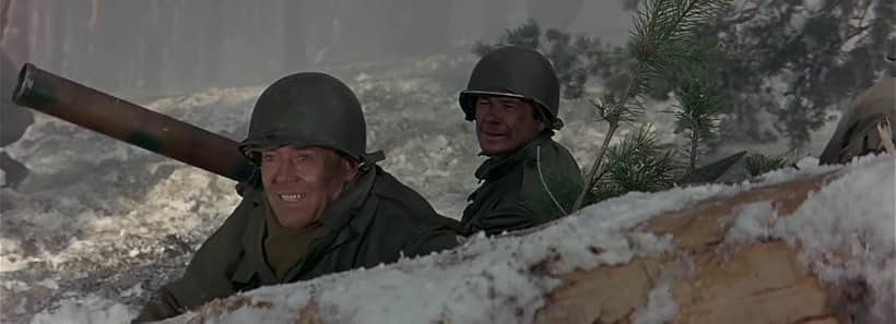 Henry Fonda and Charles Bronson in Battle of the Bulge (1965)