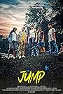 Jacob Moran, Aspen Mitchell, Griffin Harris, Keri Maletto, Zach Holloran, Daniel Woods, Christopher Nguyen, and Braxton Bjerken in The Jump (2023)