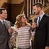 Candace Cameron Bure, Scott Weinger, and John Brotherton in Fuller House (2016)