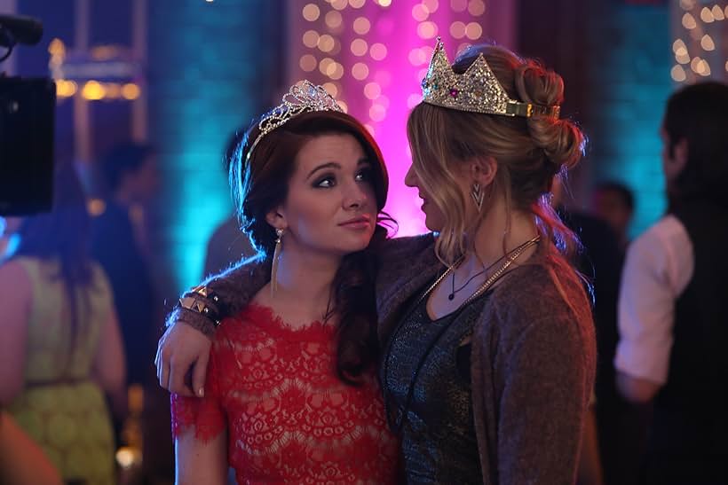 Katie Stevens and Rita Volk in Faking It (2014)