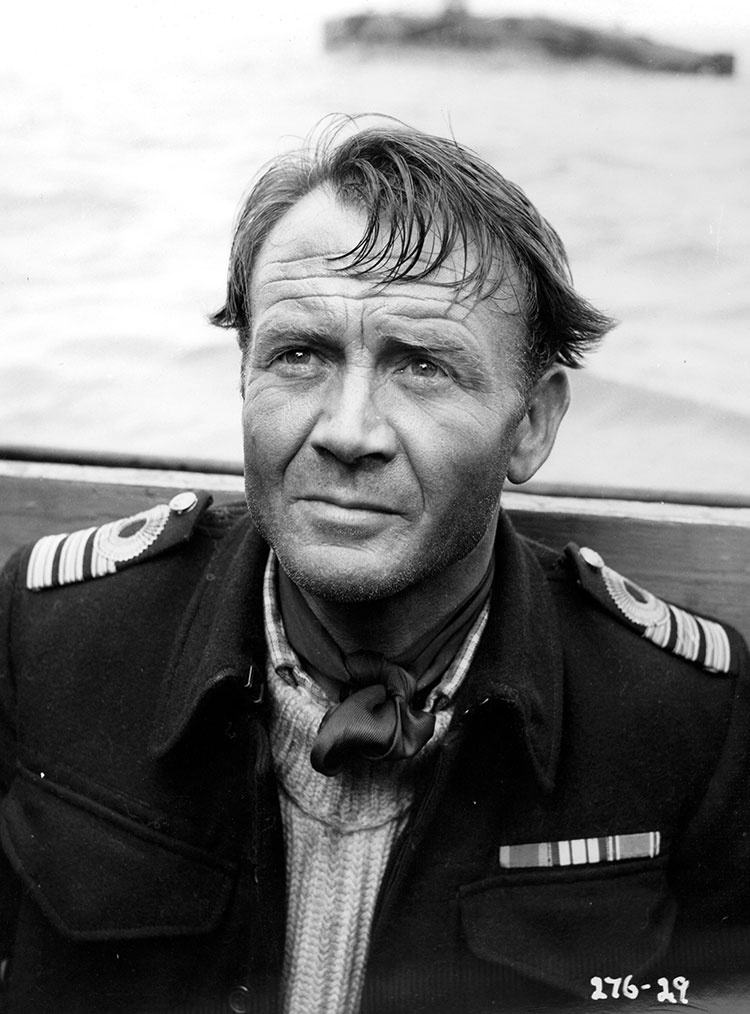 John Mills in Above Us the Waves (1955)