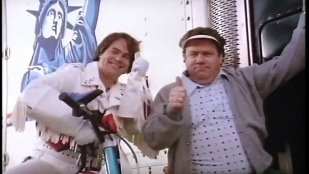 Dan Aykroyd and George Wendt in Masters of Menace (1990)