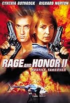 Cynthia Rothrock and Richard Norton in Rage and Honor II (1993)