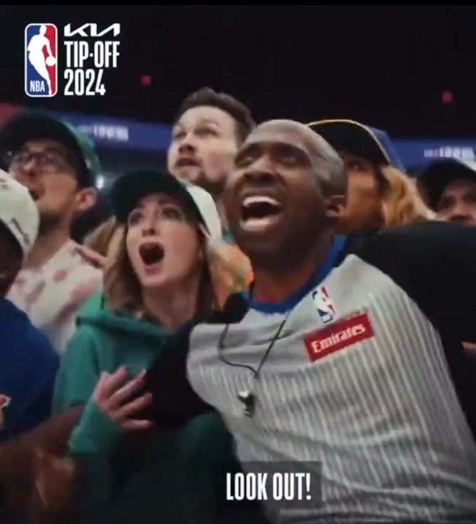 Still shot from NBA2K Commercial